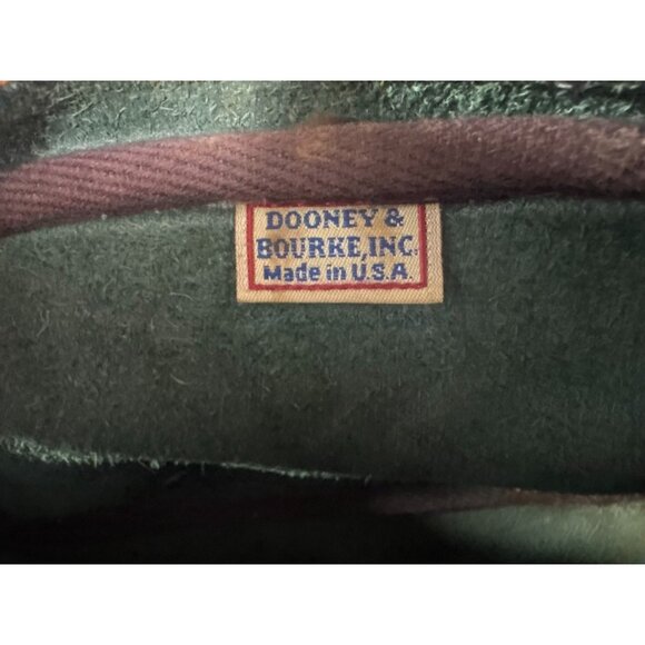 Dooney & Bourke Kilty All Weather Pebbled Crossbody Bag color green tan vintage - Picture 6 of 9